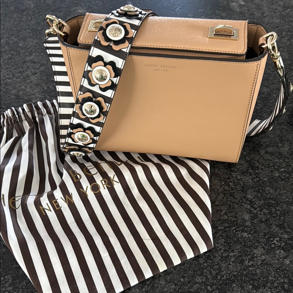 Henri Bendel Tan Crossbody Bag